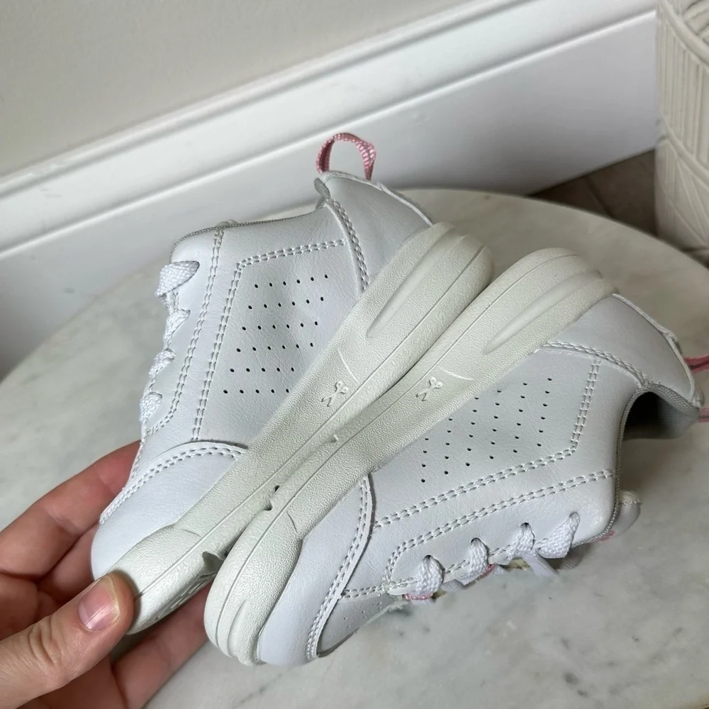 Surestep Toddler Girl Walking Support Shoes sneakers size 9 Pink White - Picture 6 of 11